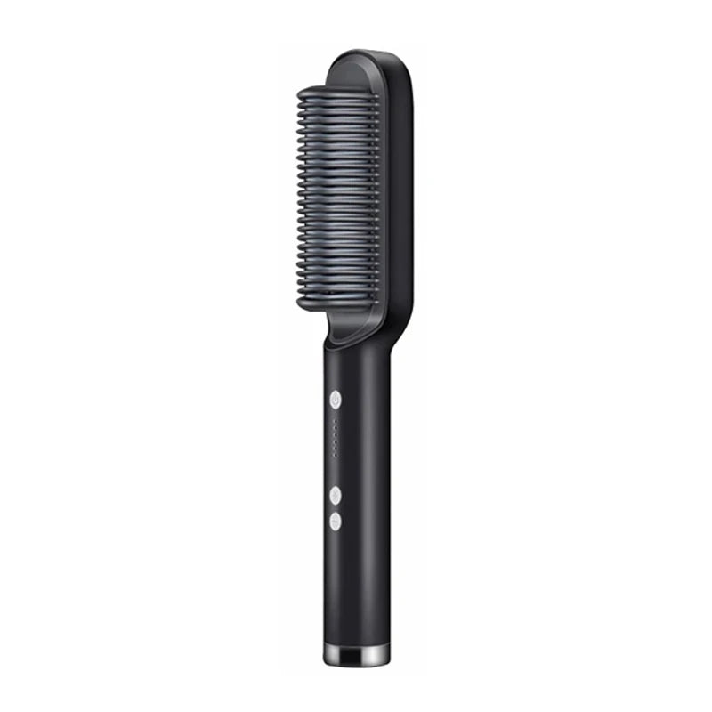 Brosse lissante électrique professionnelle et tendance à chauffage rapide en céramique