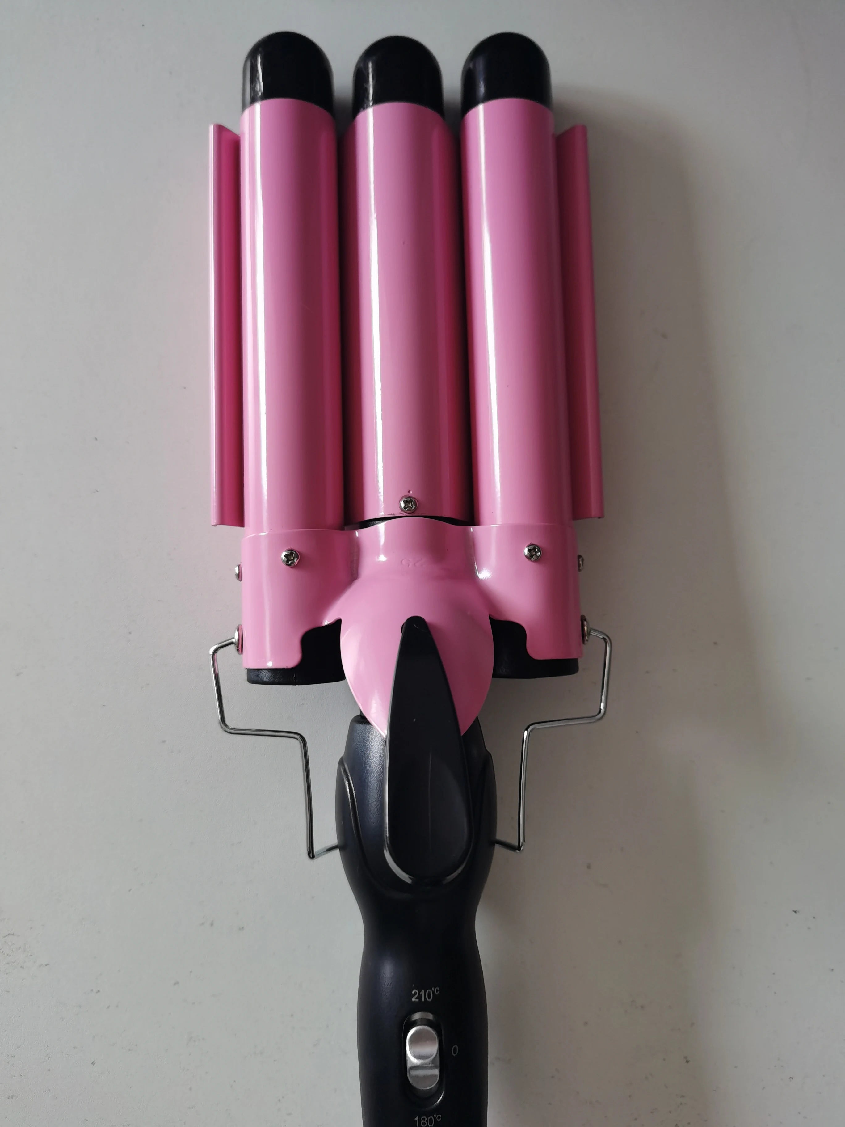 Fer à friser professionnel IRUIBEAUTY en céramique à triple cylindre, outil de coiffage