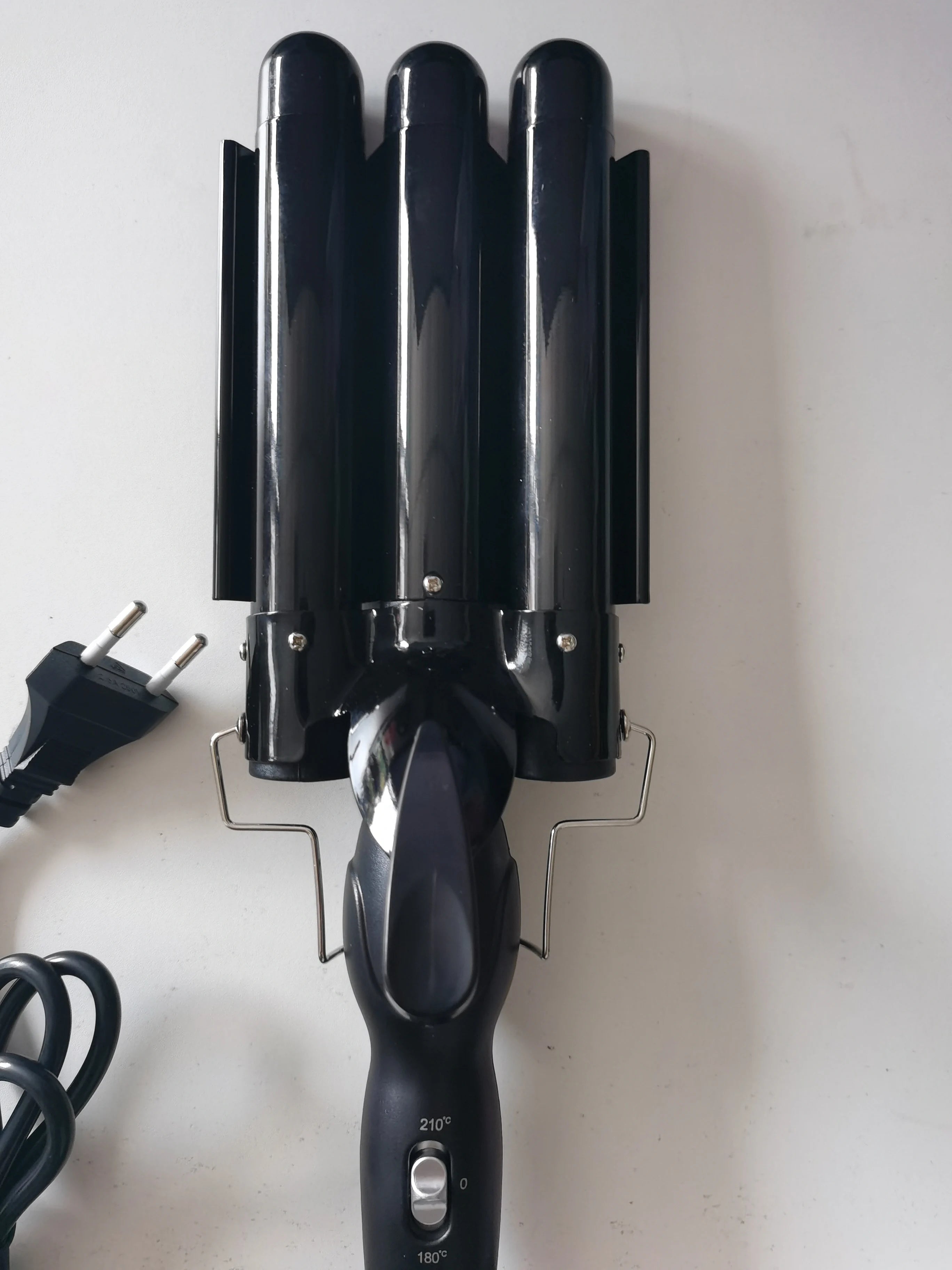 Fer à friser professionnel IRUIBEAUTY en céramique à triple cylindre, outil de coiffage