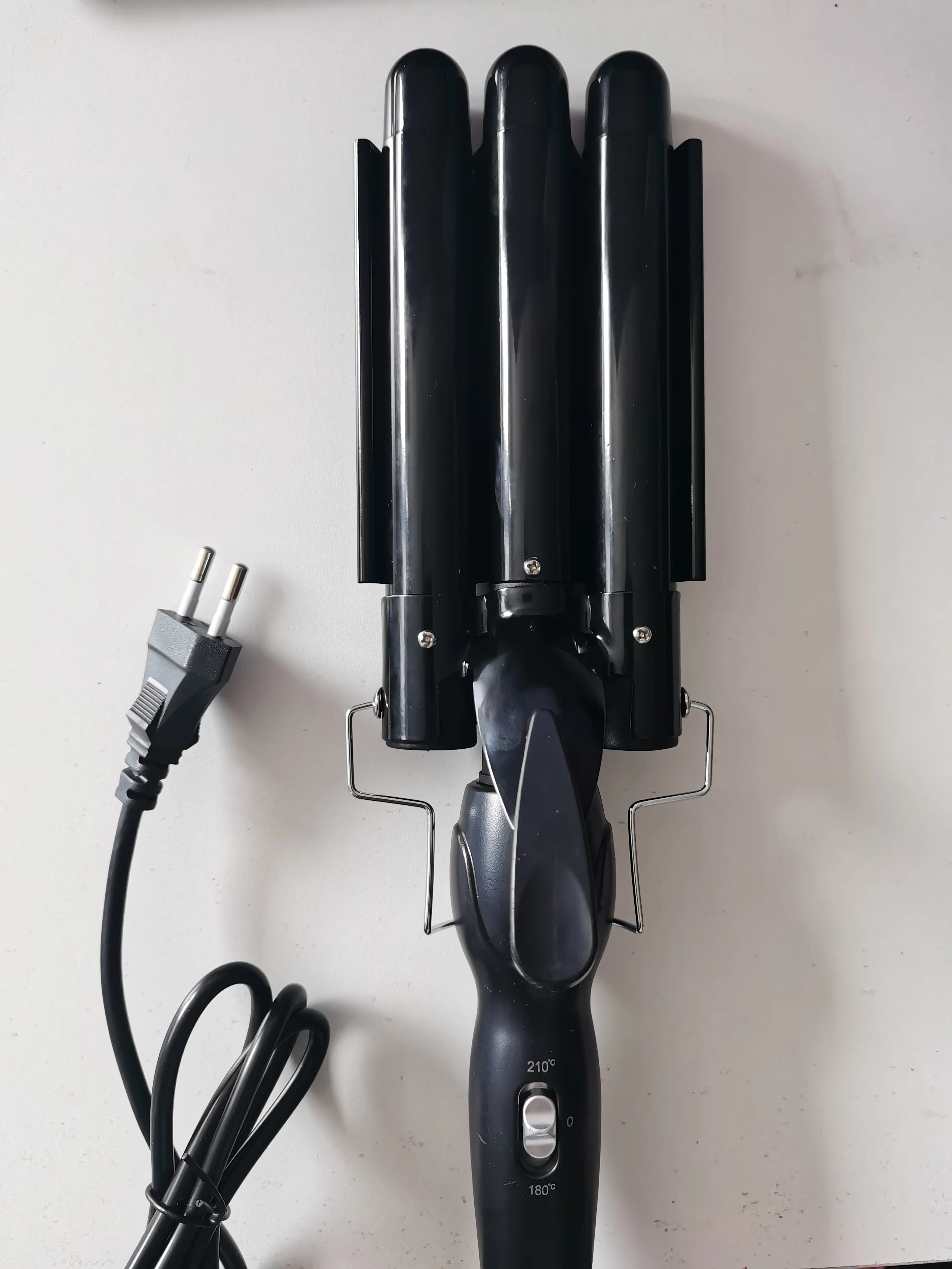 Fer à friser professionnel IRUIBEAUTY en céramique à triple cylindre, outil de coiffage