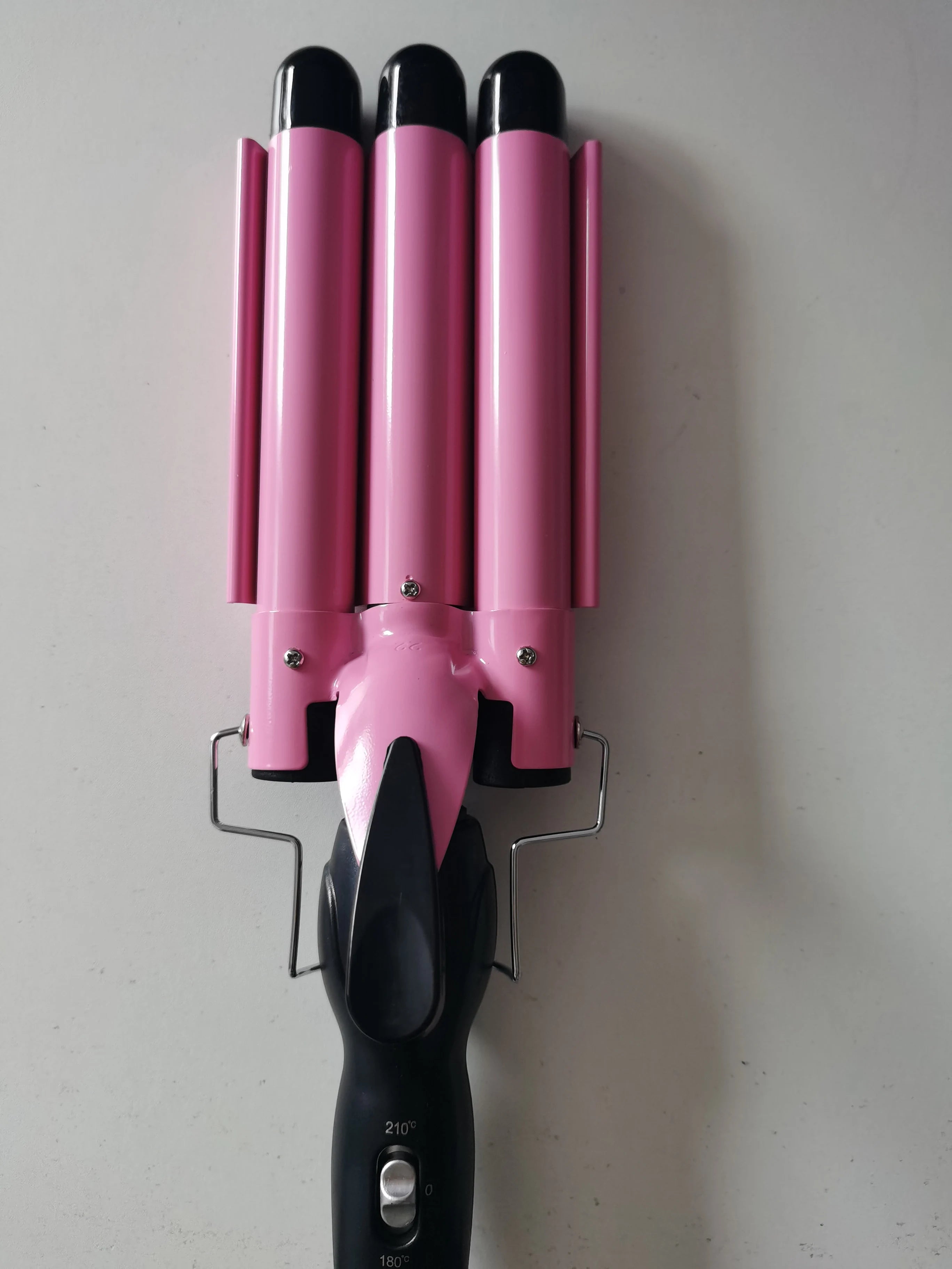 Fer à friser professionnel IRUIBEAUTY en céramique à triple cylindre, outil de coiffage