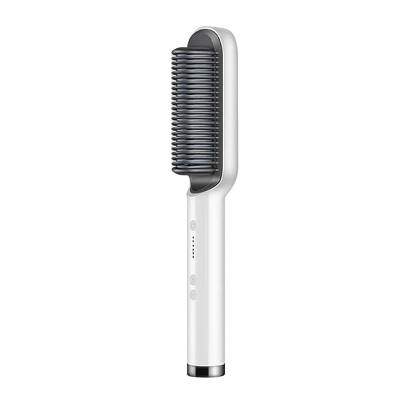 Brosse lissante électrique professionnelle et tendance à chauffage rapide en céramique