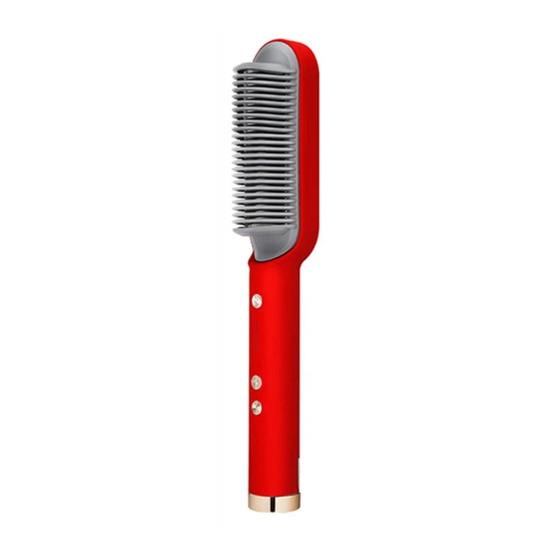 Brosse lissante électrique professionnelle et tendance à chauffage rapide en céramique